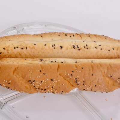 Kirsten gluten free seeded twin baguette